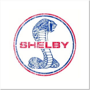 Shelby Cobra vintage Posters and Art